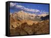 Snow-Covered Alabama Hills, California, USA-Dennis Flaherty-Framed Stretched Canvas