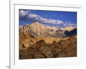 Snow-Covered Alabama Hills, California, USA-Dennis Flaherty-Framed Photographic Print