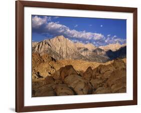 Snow-Covered Alabama Hills, California, USA-Dennis Flaherty-Framed Photographic Print