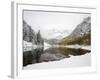 Snow Covered Aspens, Maroon Bells, Colorado, USA-Terry Eggers-Framed Photographic Print