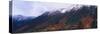 Snow Covered Autumn Colors of Stevens Pass, Mt. Baker National Forest, Washington, USA-Terry Eggers-Stretched Canvas