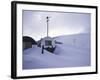 Snow Covered Barrels, Russia-Michael Brown-Framed Photographic Print