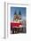 Snow-Covered Christmas Market and Tyn Church, Old Town Square, Prague, Czech Republic, Europe-Richard Nebesky-Framed Photographic Print