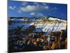 Snow Covered Cliffs and Hoodoos, Bryce Canyon National Park, Colorado Plateau, Utah, USA-Scott T. Smith-Mounted Photographic Print