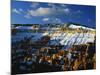 Snow Covered Cliffs and Hoodoos, Bryce Canyon National Park, Colorado Plateau, Utah, USA-Scott T. Smith-Mounted Photographic Print