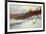 Snow Covered Fields with Sheep-Joseph Farquharson-Framed Giclee Print