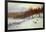 Snow Covered Fields with Sheep-Joseph Farquharson-Framed Giclee Print