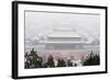 Snow Covered Forbidden City Palace Museum UNESCO World Heritage Site Beijing China-Christian Kober-Framed Photographic Print