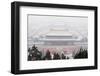 Snow Covered Forbidden City Palace Museum UNESCO World Heritage Site Beijing China-Christian Kober-Framed Photographic Print