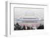 Snow Covered Forbidden City Palace Museum UNESCO World Heritage Site Beijing China-Christian Kober-Framed Photographic Print