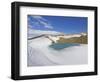 Snow Covered Frozen Viti (Hell) Crater Near Krafla Power Plant, Iceland, Polar Regions-Neale Clarke-Framed Photographic Print