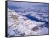 Snow Covered Grand Canyon, South Rim, Grand Canyon NP, Arizona-Greg Probst-Framed Stretched Canvas