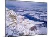 Snow Covered Grand Canyon, South Rim, Grand Canyon NP, Arizona-Greg Probst-Mounted Photographic Print