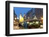 Snow-Covered Havelsky Trh During Christmas, Havelska Street, Prague, Czech Republic, Europe-Richard Nebesky-Framed Photographic Print