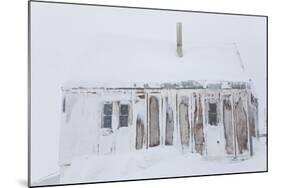 Snow Covered House, Tasiilaq, Greenland-Peter Adams-Mounted Photographic Print