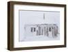 Snow Covered House, Tasiilaq, Greenland-Peter Adams-Framed Photographic Print