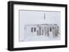 Snow Covered House, Tasiilaq, Greenland-Peter Adams-Framed Photographic Print