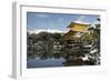 Snow-covered Kinkaku-ji (Temple of the Golden Pavilion) (Rokuon-ji), UNESCO World Heritage Site, Ky-Damien Douxchamps-Framed Photographic Print