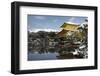 Snow-covered Kinkaku-ji (Temple of the Golden Pavilion) (Rokuon-ji), UNESCO World Heritage Site, Ky-Damien Douxchamps-Framed Photographic Print