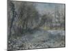 Snow-Covered Landscape, 1870-1875-Pierre-Auguste Renoir-Mounted Giclee Print