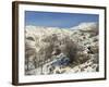 Snow Covered Landscape on Mount Hermon, Israel, Middle East-Simanor Eitan-Framed Photographic Print