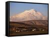 Snow Covered Mount Ararat, 5165M, Armenia, Anatolia, Turkey Minor, Eurasia-Woolfitt Adam-Framed Stretched Canvas