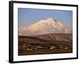 Snow Covered Mount Ararat, 5165M, Armenia, Anatolia, Turkey Minor, Eurasia-Woolfitt Adam-Framed Photographic Print