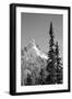 Snow-Covered Mountain, Cascade Range, Mt Rainier National Park, Washington, USA-Paul Souders-Framed Photographic Print