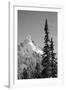 Snow-Covered Mountain, Cascade Range, Mt Rainier National Park, Washington, USA-Paul Souders-Framed Photographic Print