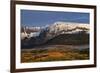 Snow-Covered Mountain in the Sneffels Range in the Fall-James Hager-Framed Photographic Print