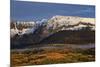 Snow-Covered Mountain in the Sneffels Range in the Fall-James Hager-Mounted Photographic Print