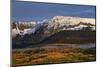 Snow-Covered Mountain in the Sneffels Range in the Fall-James Hager-Mounted Photographic Print