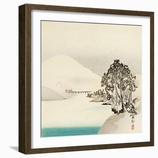 Snow Covered Mountain-Koson Ohara-Framed Giclee Print