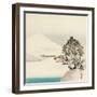 Snow Covered Mountain-Koson Ohara-Framed Giclee Print