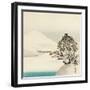 Snow Covered Mountain-Koson Ohara-Framed Giclee Print