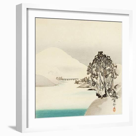 Snow Covered Mountain-Koson Ohara-Framed Giclee Print