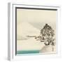 Snow Covered Mountain-Koson Ohara-Framed Giclee Print