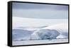 Snow Covered Mountains and Glaciers in Dallmann Bay, Antarctica, Polar Regions-Michael Nolan-Framed Stretched Canvas