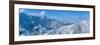 Snow-Covered Mountains in Sequoia National Park, California-null-Framed Photographic Print