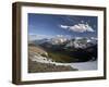 Snow-Covered Mountains in the Spring from Trail Ridge Road, Rocky Mountain National Park, Colorado-James Hager-Framed Photographic Print