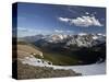 Snow-Covered Mountains in the Spring from Trail Ridge Road, Rocky Mountain National Park, Colorado-James Hager-Stretched Canvas