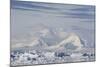 Snow-Covered Mountains Line the Ice Floes in Penola Strait, Antarctica, Polar Regions-Michael Nolan-Mounted Photographic Print