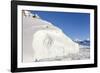 Snow-Covered Mountains Line the Ice Floes in Penola Strait, Antarctica, Polar Regions-Michael Nolan-Framed Photographic Print