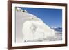 Snow-Covered Mountains Line the Ice Floes in Penola Strait, Antarctica, Polar Regions-Michael Nolan-Framed Photographic Print