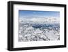 Snow-Covered Mountains Line the Ice Floes in Penola Strait, Antarctica, Polar Regions-Michael Nolan-Framed Photographic Print