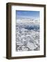 Snow-Covered Mountains Line the Ice Floes in Penola Strait, Antarctica, Polar Regions-Michael Nolan-Framed Photographic Print