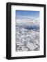 Snow-Covered Mountains Line the Ice Floes in Penola Strait, Antarctica, Polar Regions-Michael Nolan-Framed Photographic Print