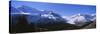 Snow Covered Mountains on a Landscape, Athabasca Glacier, Jasper National Park, Alberta, Canada-null-Stretched Canvas