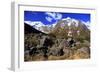 Snow Covered Mountains on the Road to Milford Sound, South Island, New Zealand-Paul Dymond-Framed Photographic Print