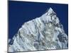 Snow Covered Nuptse Peak Seen from Kala Patar in the Himalayas, Nepal-Poole David-Mounted Photographic Print